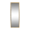 Rectangular mirror in gilded brass, 1970s