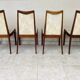 4 chaises G-Plan vintage 1960