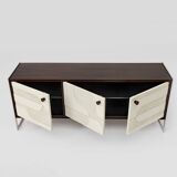 Sideboard with Hand-Made Relief, 1960s.