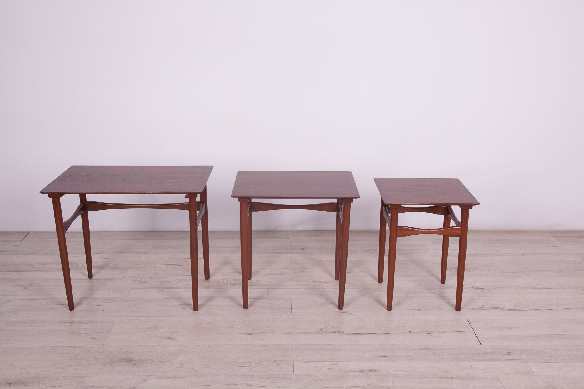 Danish nesting tables by Poul Hundevad for Fabian, 1960s, Set of 3