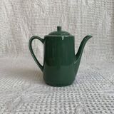 Green ceramic teapot/coffee maker, vintage