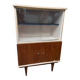 Painted glass bookcase