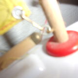 Navigable sailboat toy gs 1960