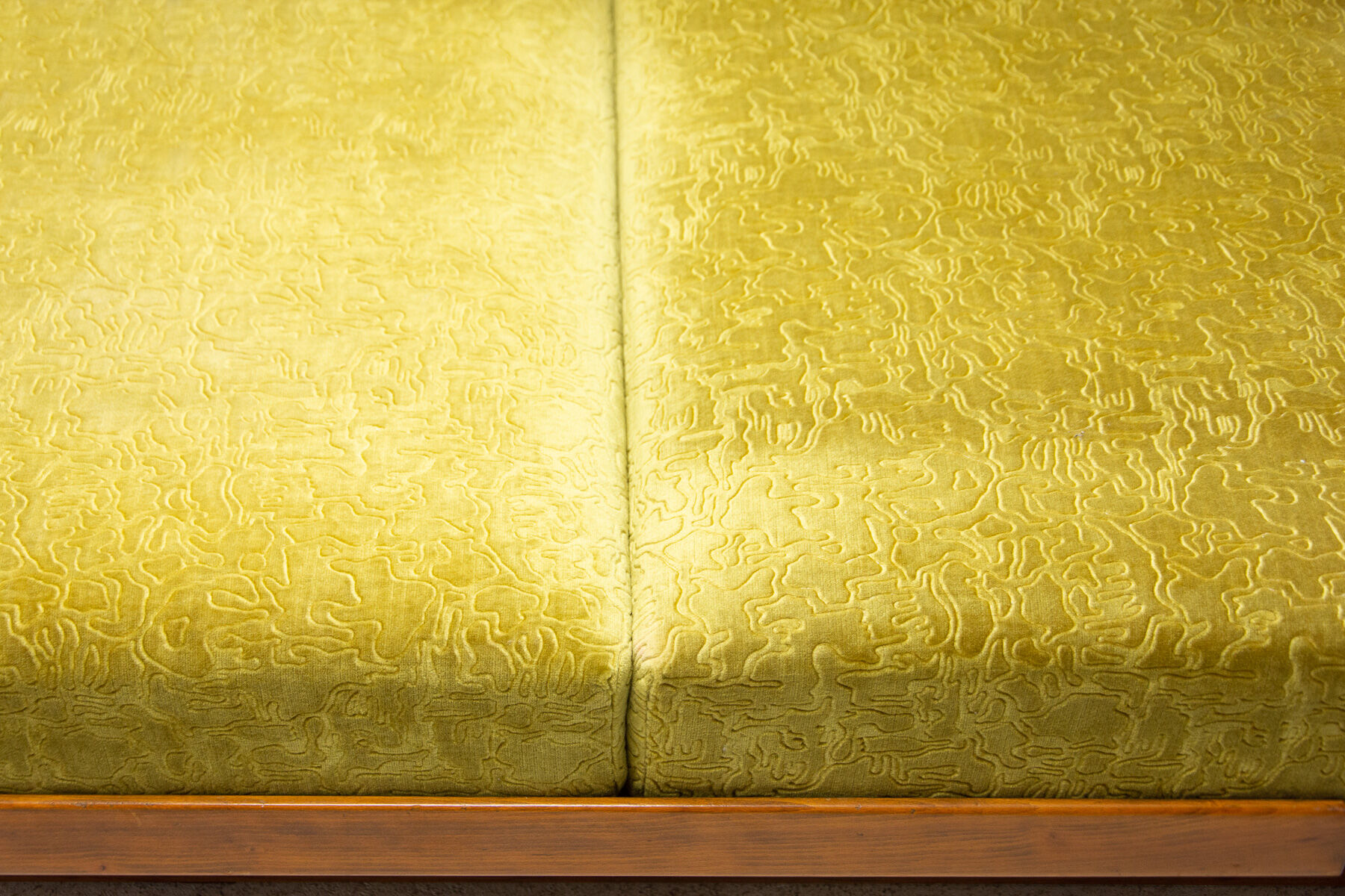 mid century sofabed in walnut by jindrich halabala for up zavody, 1950´s