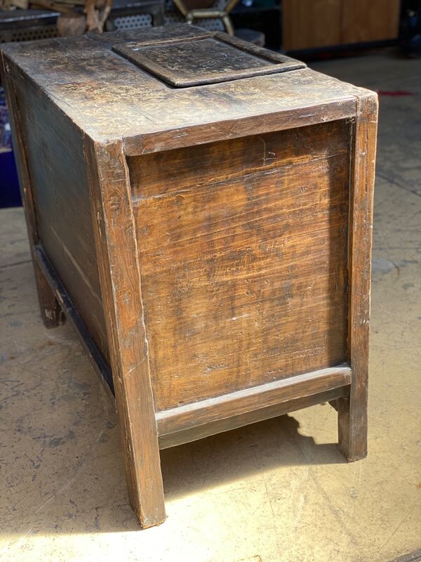 Coffre mongole fin 19ème