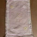 Cactus Silk Cushion Cover 60 x 40 cm eggplant color