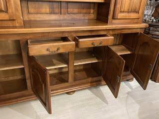 4-door walnut dresser