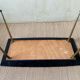 Table basse en verre vintage