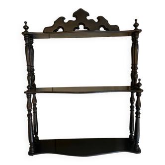 Etagere murale Napoleon III noire