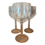 Antique liqueur glasses / vintage tableware