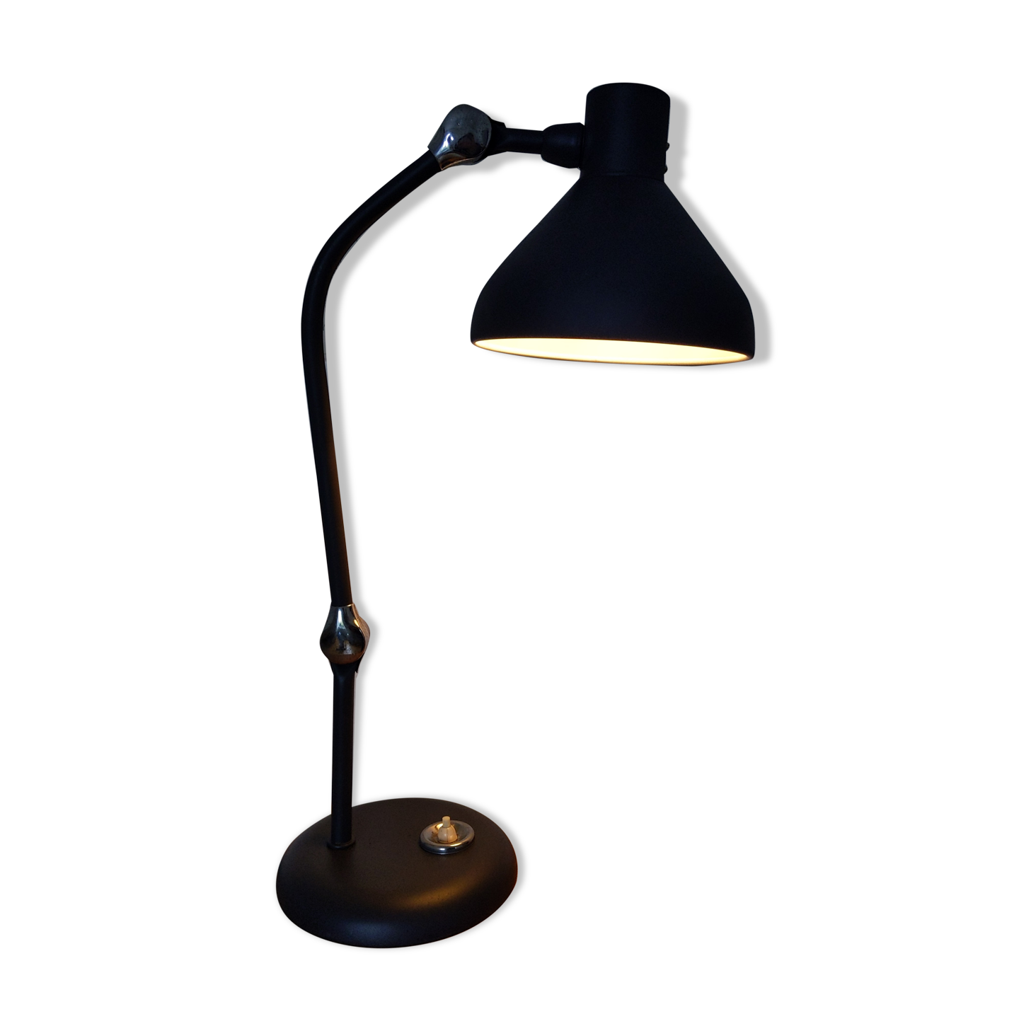 Vintage articulated desk lamp Jumo model GS1