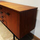 Vintage teak enfilade from the 60s-70s.