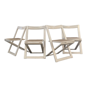 Série de 4 chaises pliantes