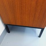 Vintage modernist enfilade ARP Minvielle by Guariche Mortier Motte teak