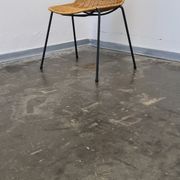 Wicker chair 1950