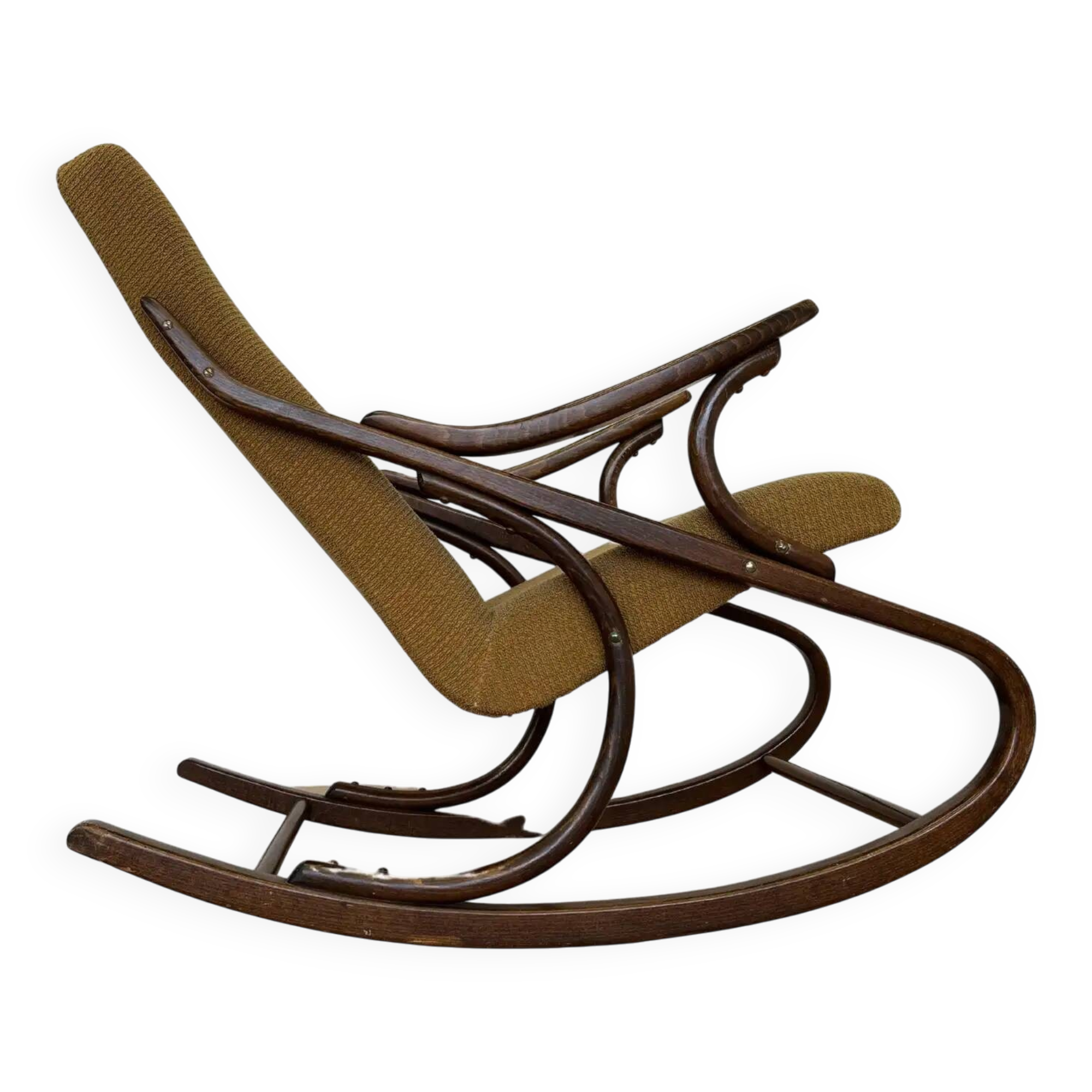Midcentury design rocking chair by TON / Expo, 1958
