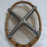 Vintage tennis racket frame wood mark eagle