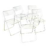 5 folding chairs Ted Net Niels Gammelgaard Ikea 1970