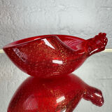 Murano Sommerso pocket emptier from the 70s