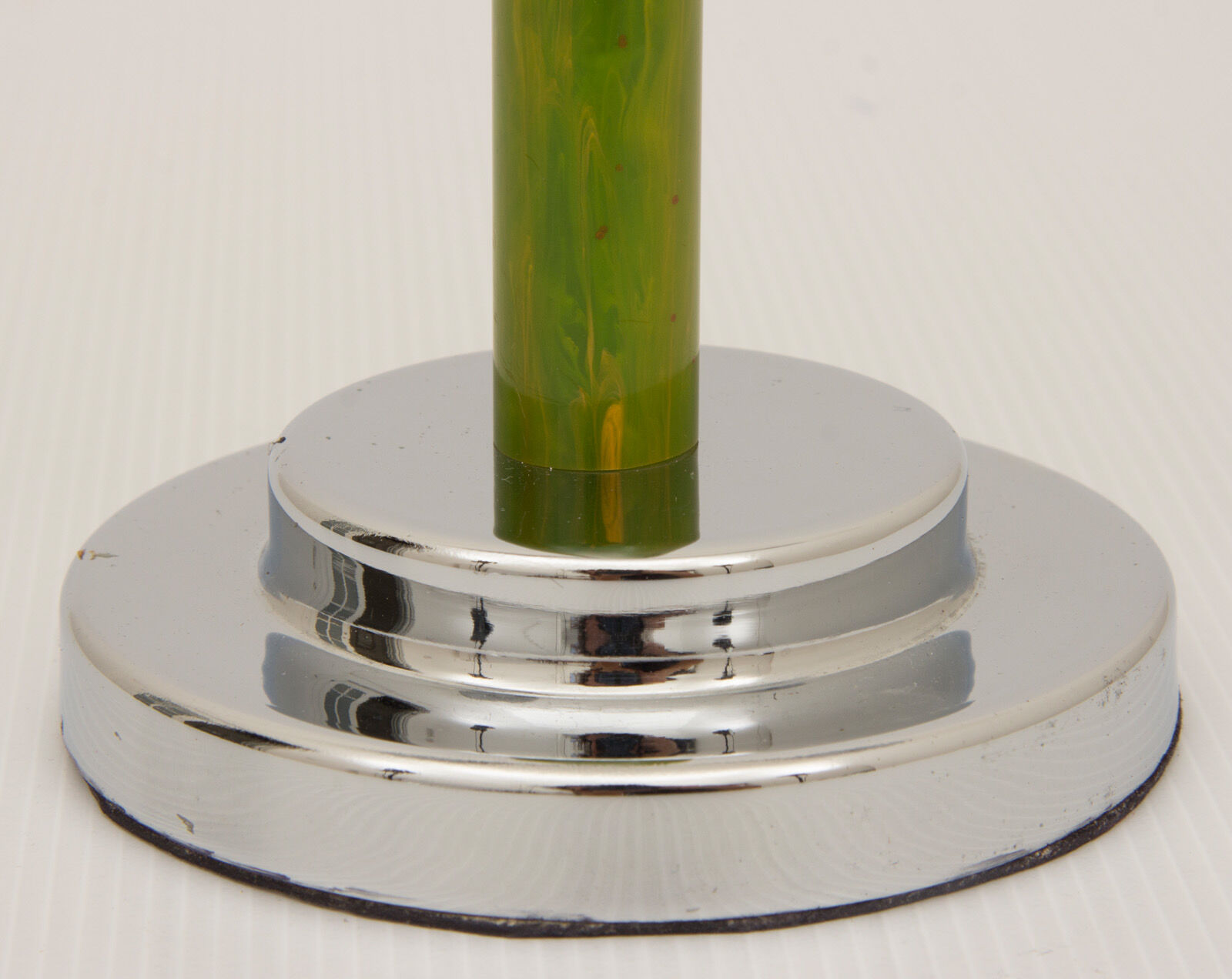 A pair of art deco candlesticks