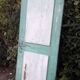 Door H186.5xW75cm with 18th century interior molding