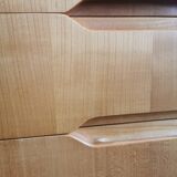 Sideboard in blond wood, 1970