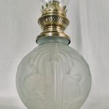 Lampe à pétrole art déco