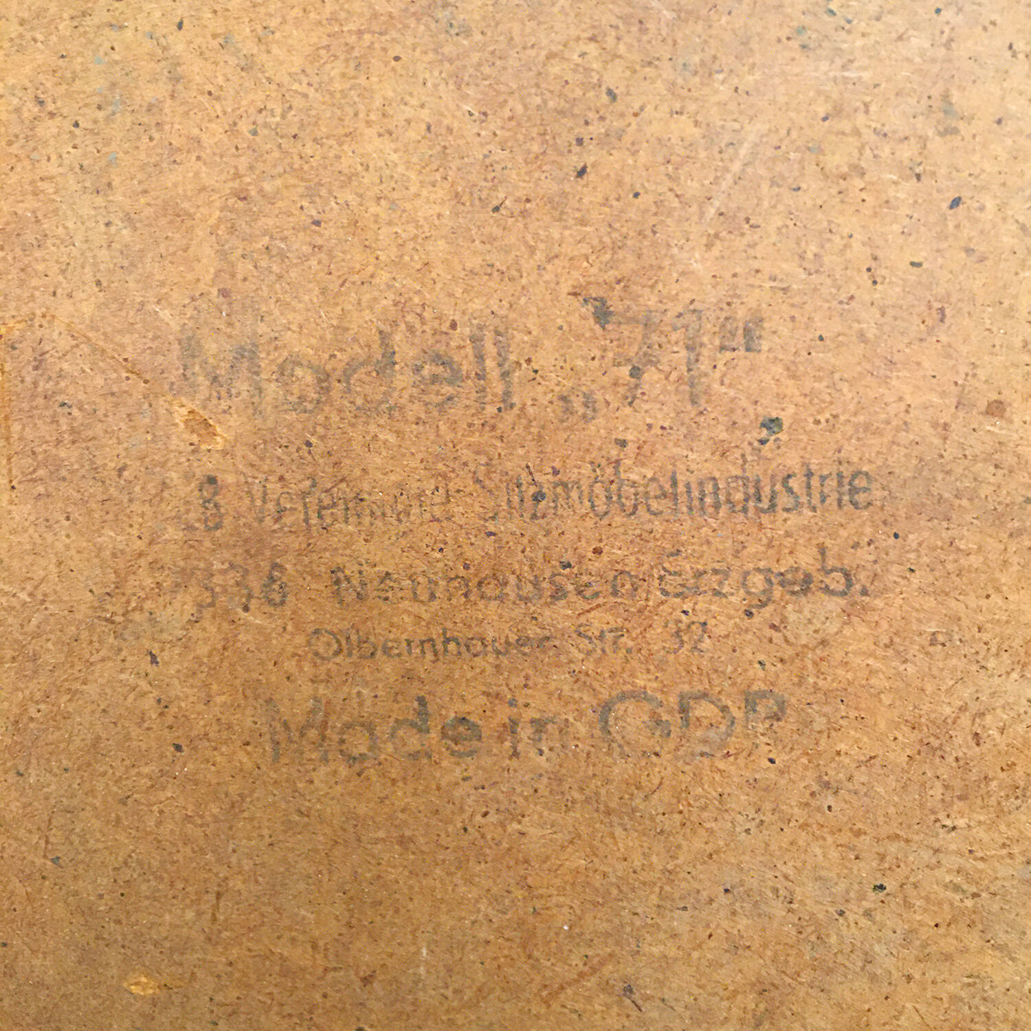 Series of 4 vintage chairs made in Germany