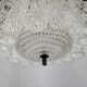 Murano glass chandelier with 14 tubular pendants