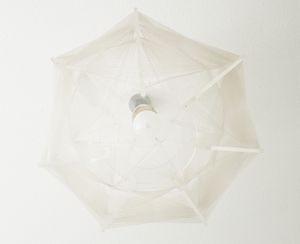 Suspension Sompex en perspex fabriquée par Paul Secon