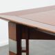 Table basse carrée Art Déco de Schuitema de la série Decoforma