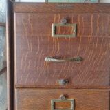 Oak drawer cabinet