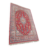 Tapis berbère, en laine et coton, 133 x 207 , 1960s