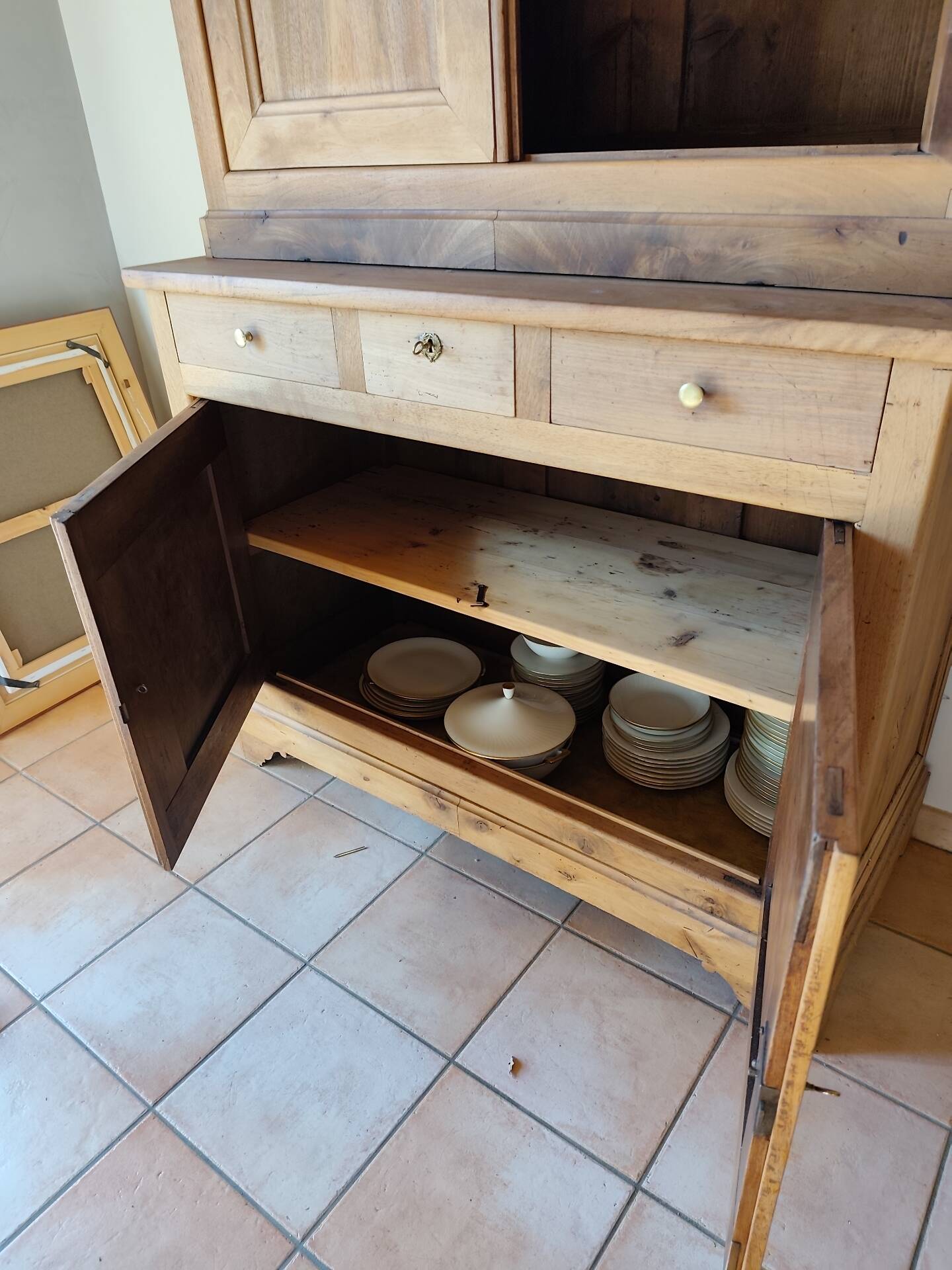 Solid oak sideboard
