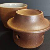 Vintage stoneware water dish