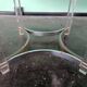 Octagonal Dining Table in Acrylic and Glass with Brass Details, 1970
