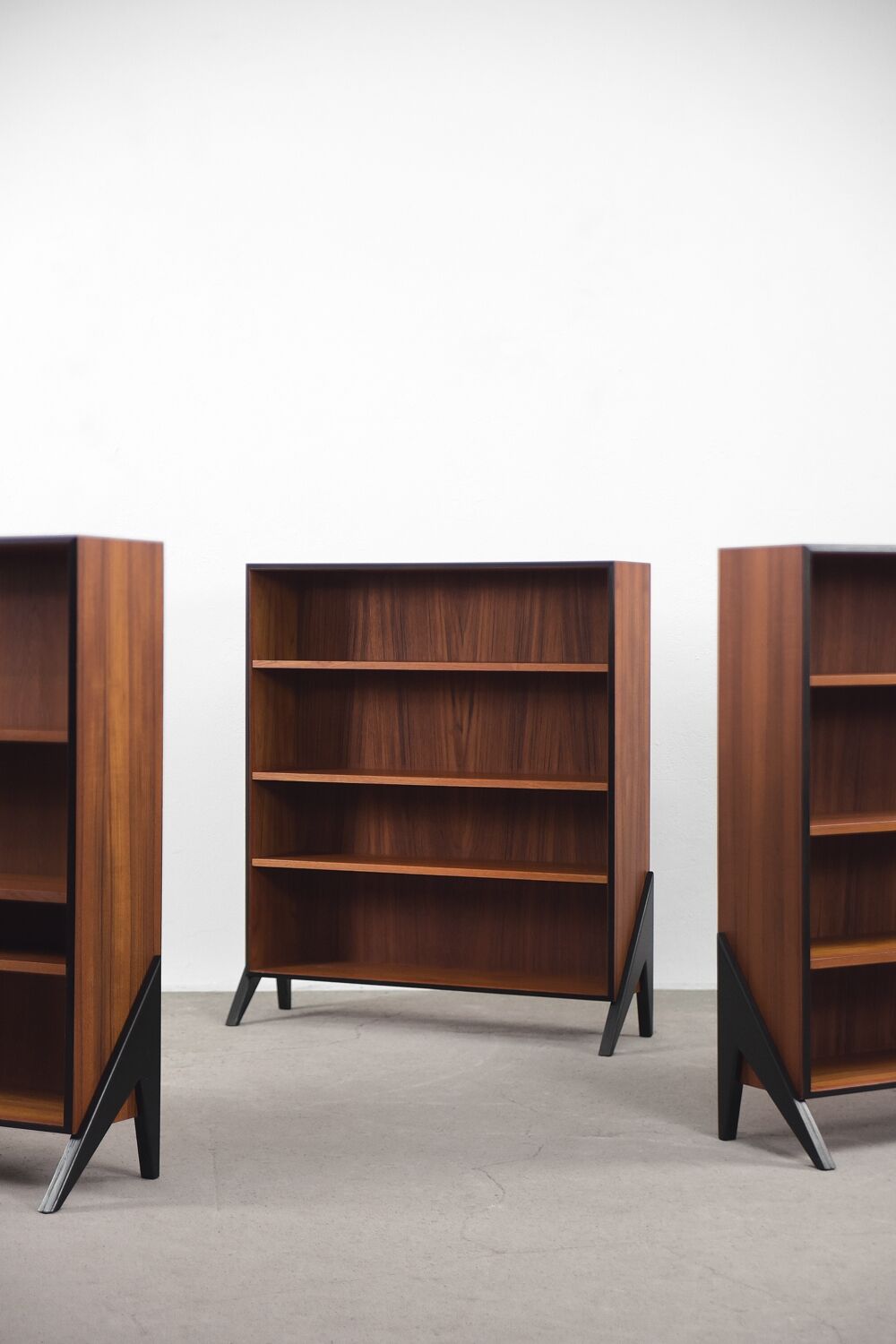 Mid-Century Modern Teak Swedish Bookcase, 1960s