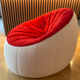 Cinna Ottoman en alcantara : grand canapé + 2 fauteuils dont 1 pivotan