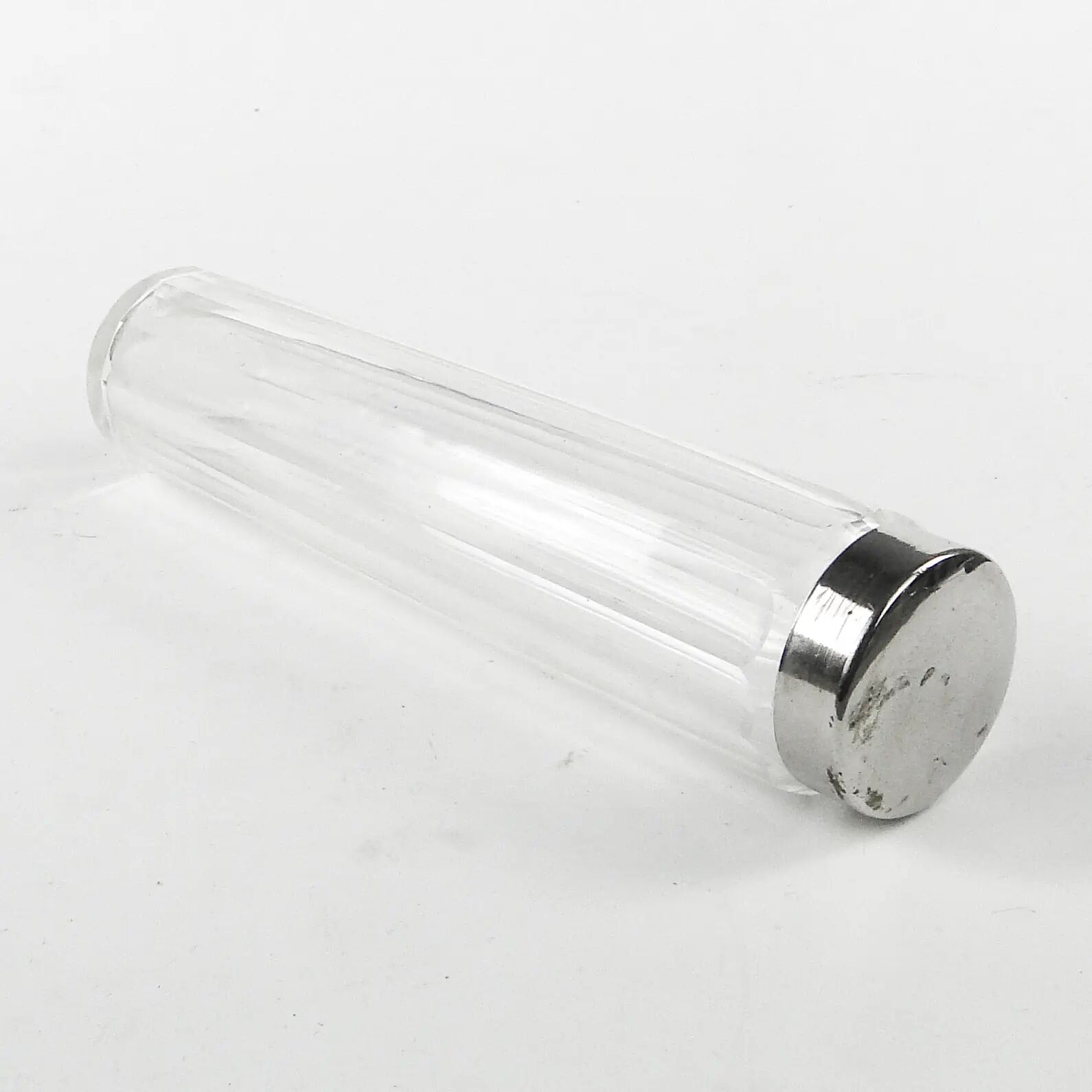 Art Deco perfume bottle, crystal, France, 1930s