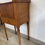 Directory bedside table in cherry wood circa 1800