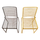 Pair of metal chairs by Hee Welling for Hay Design