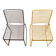 Pair of metal chairs by Hee Welling for Hay Design