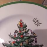 Christmas cake plate (on foot)