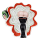 Painted porcelain pocket tray "Les Naturistes" Paris 1956/57