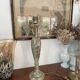 Lampe en onyx vintage  45cm