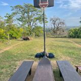 Authentic Senufo Bed, XXL Side Table
