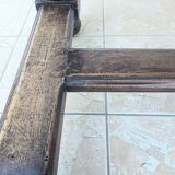 Louis XIII walnut table from the 19th century.