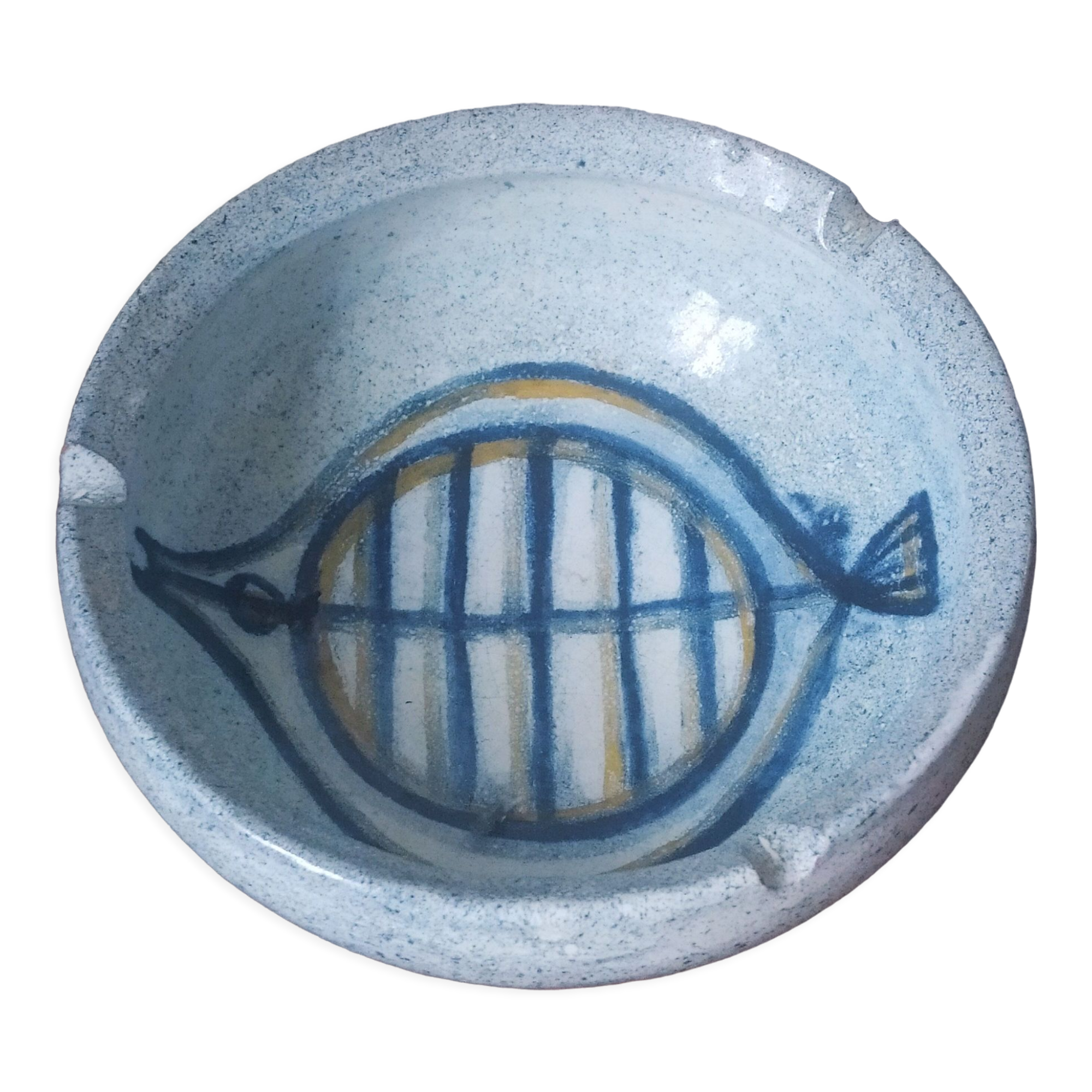 Ashtray ceramic bowl of art alfaraz