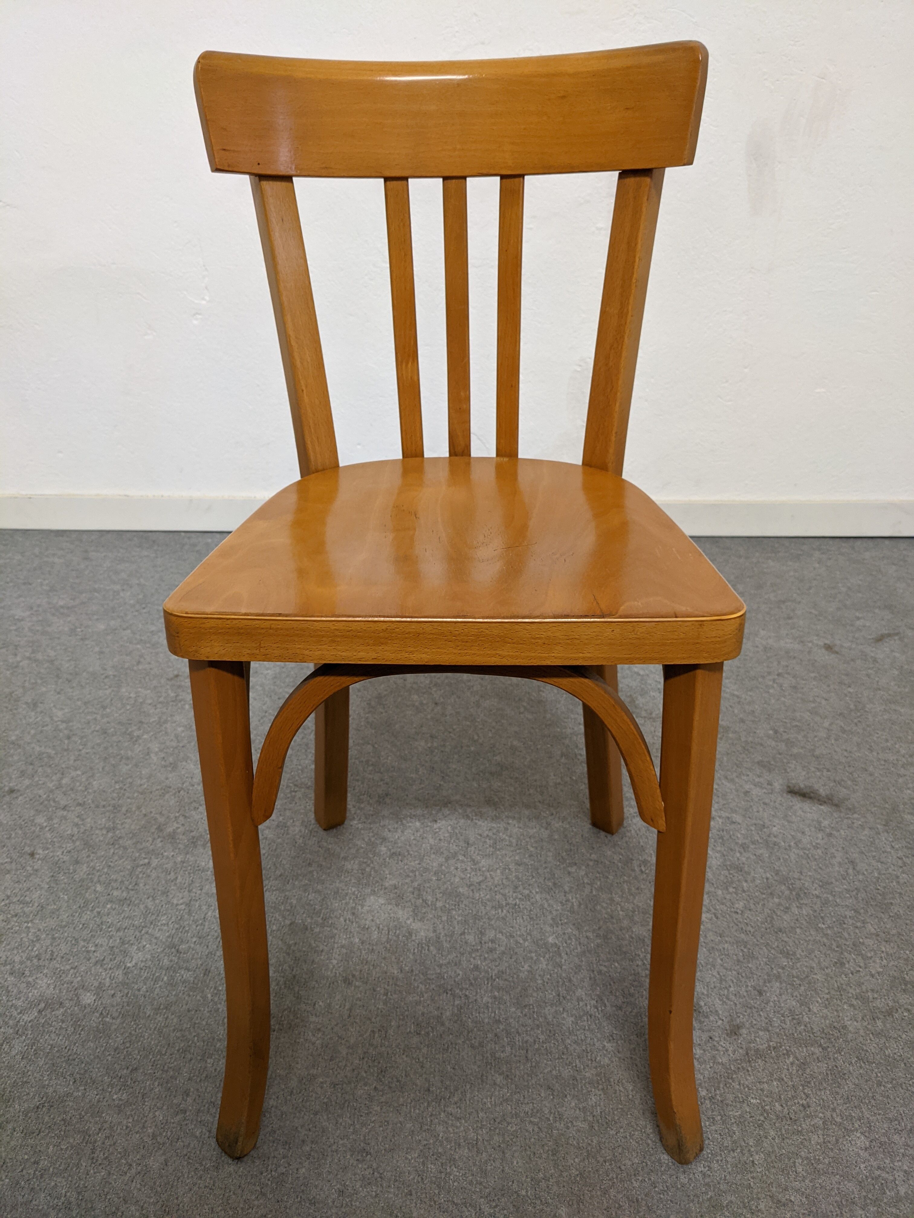 5 Baumann bistro chairs from the 1950s