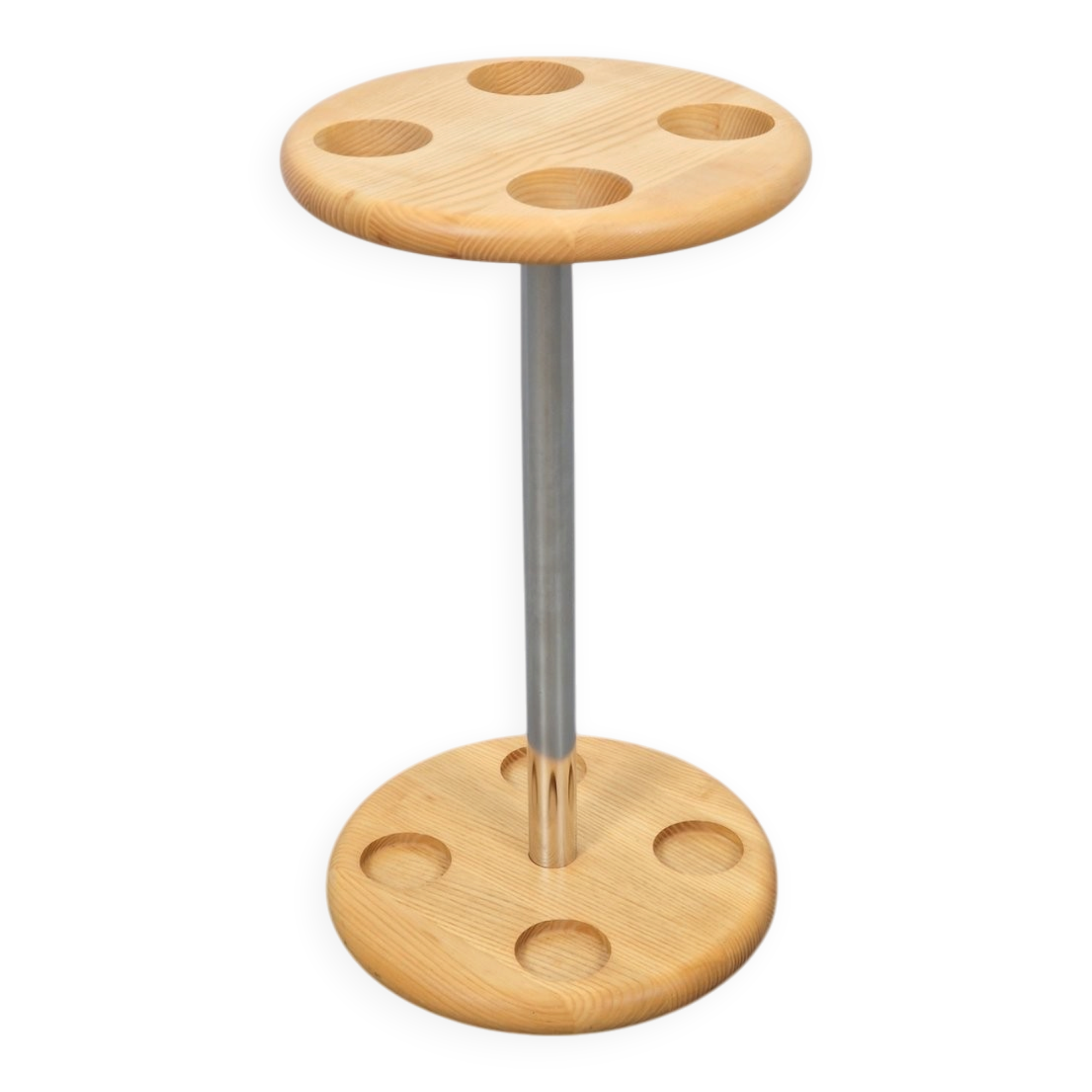 Vintage Pine Umbrella Stand from Brødrene Andersen Møbelsnedkeri, Denmark, 1970s